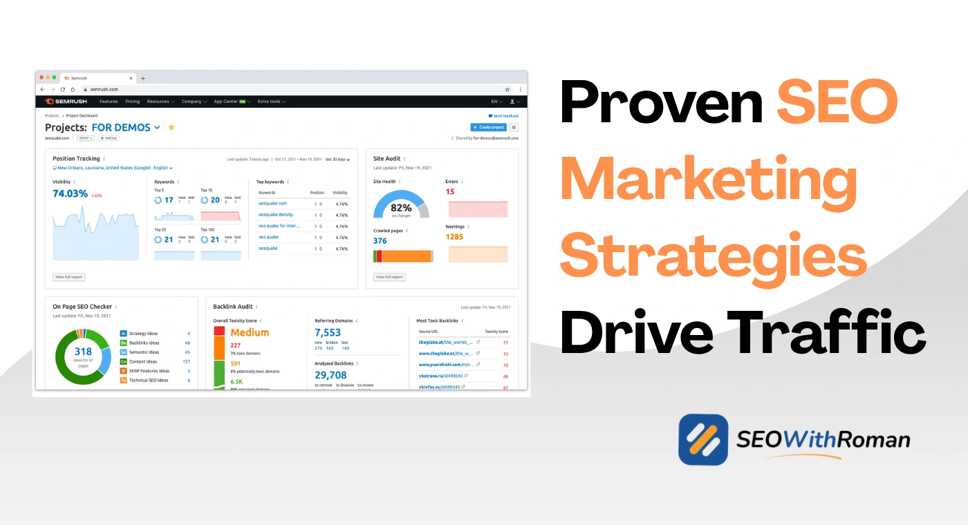 Proven SEO Marketing Strategies That Actually Drive Traffic