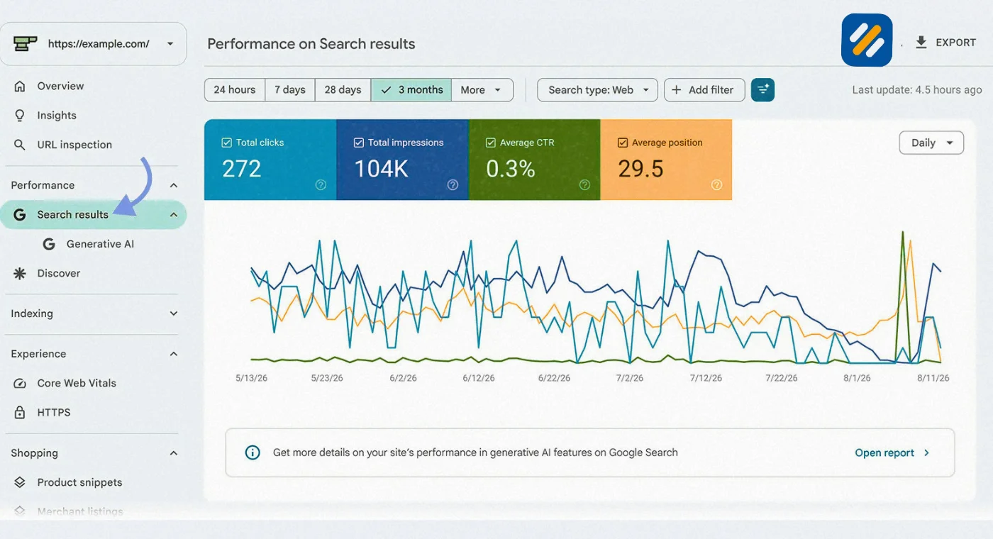 What Data Does Google Search Console Show 