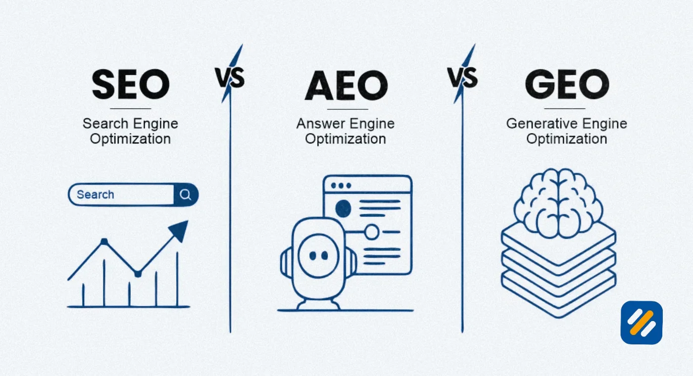 SEO vs AEO vs GEO