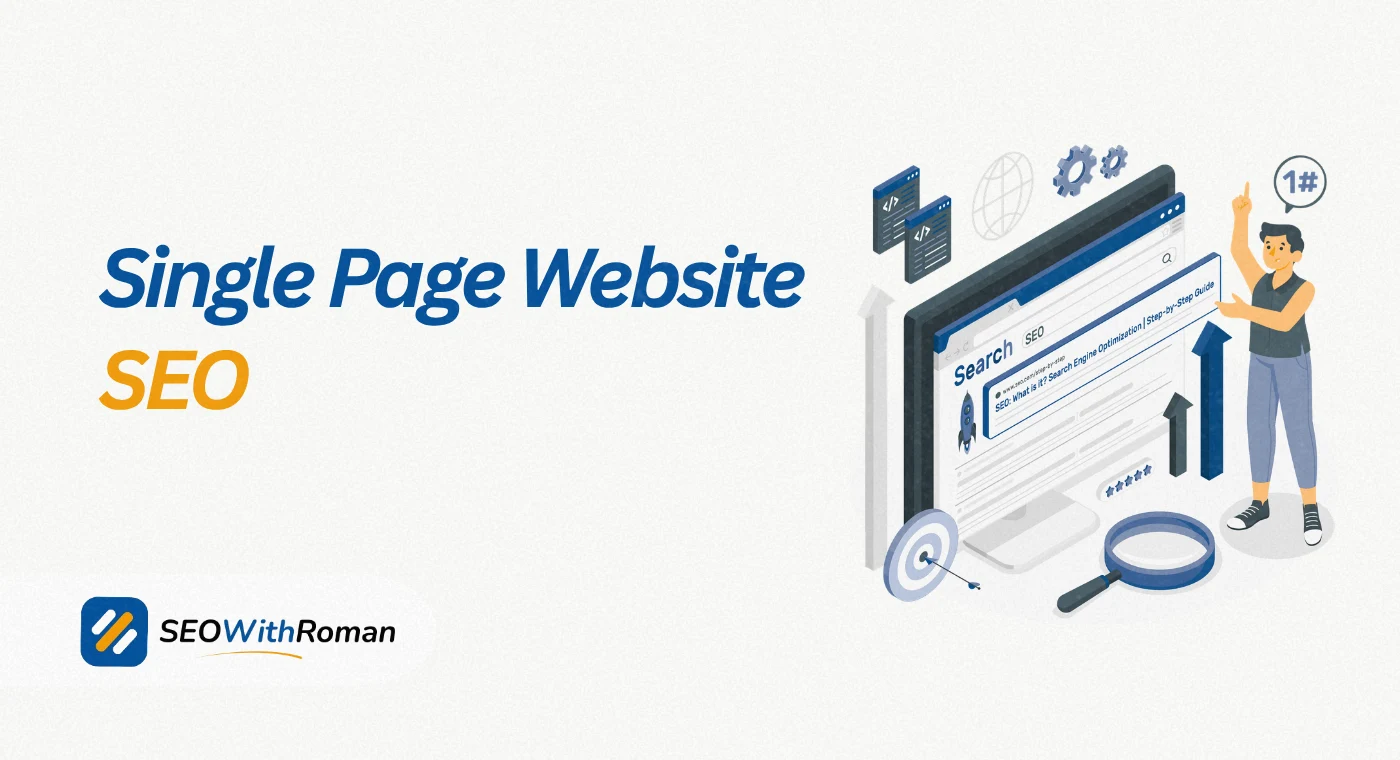 Single Page Website SEO: Get Traffic On 1-Page Websites
