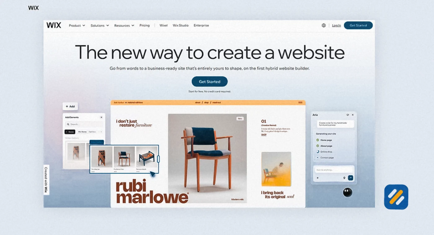 Wix Free Website Builder 